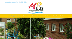 Desktop Screenshot of muus-gmbh.de